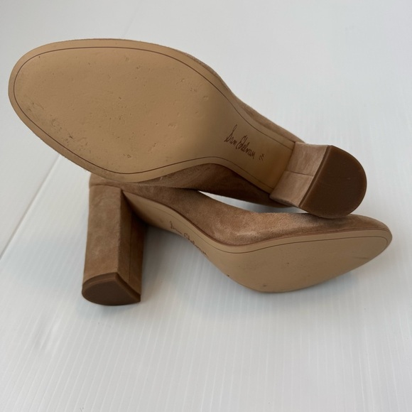 Sam Edelman Stillson Tan Suede Heels - Picture 4 of 9